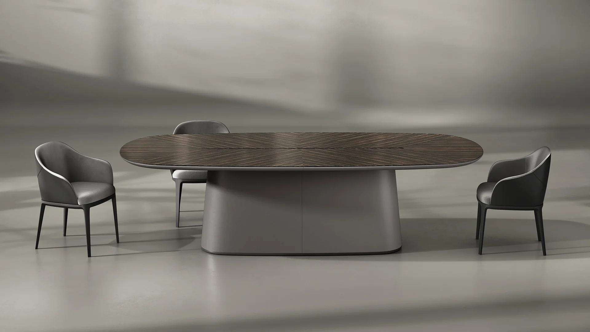 Стол Metaform Uno, Negro Marquina