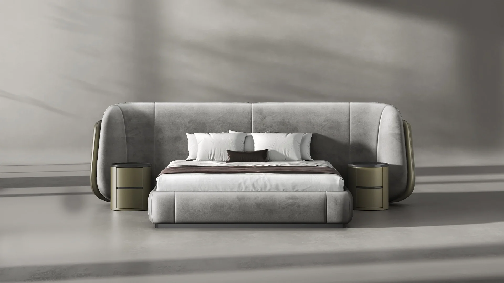 Кровать Asteria, Silver Drop