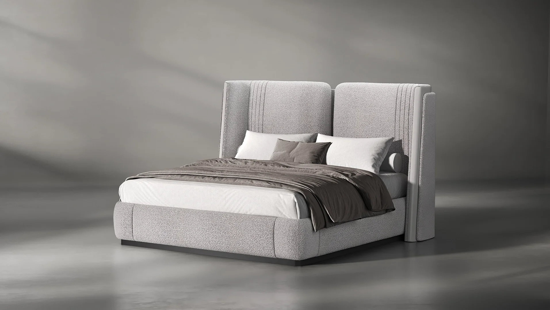 Кровать Veloria, Black orchid